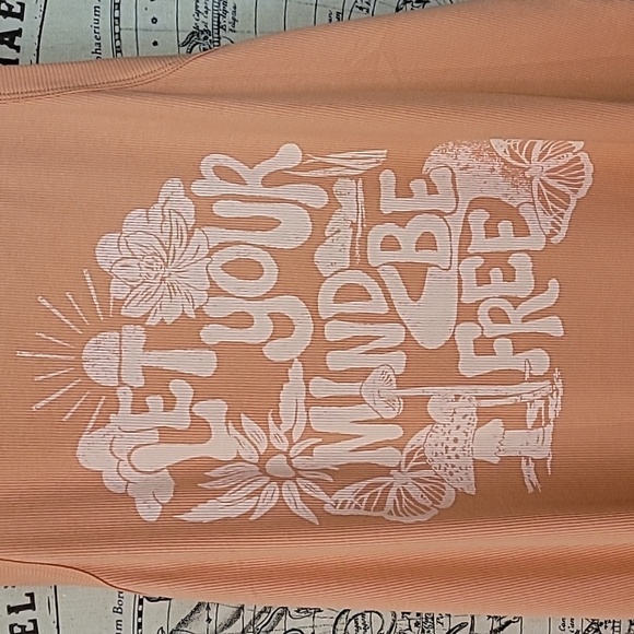 Cottagecore Mushroom crew neck tank - Picture 2 of 3